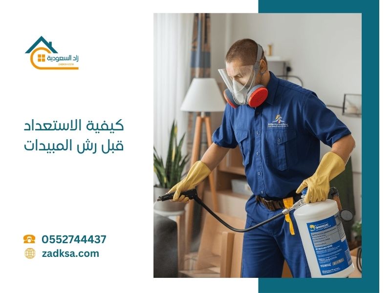 كيفية الاستعداد قبل رش المبيدات