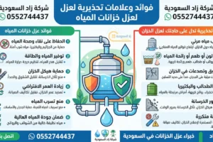 أهمية عزل خزانات المياه من الداخل بعوازل الايبوكسي